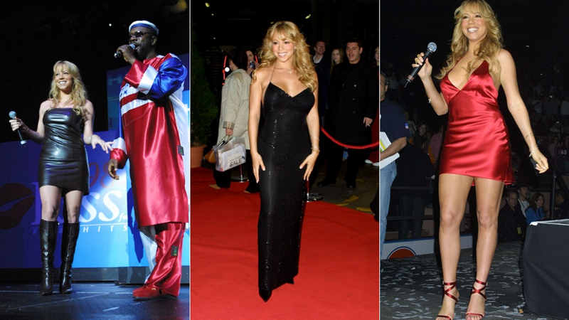 Illustration for article titled A Brief Celebration of Mariah Carey's Early Aughts Style During the Glitter Promotional Era